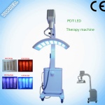 Christmas promotion PDT photo therapy LED light facial skin rejuvenation machine equipment with CE approval