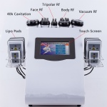 6 in 1 cavitation rf vacuum laser slimming machine with CE